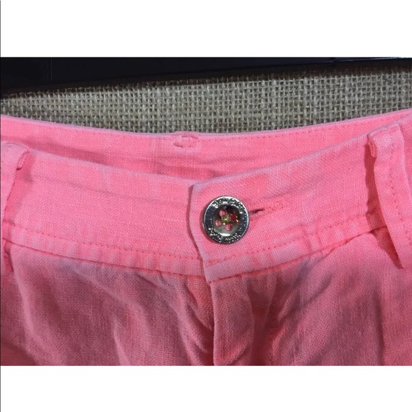 Lilly Pulitzer the Calla shorts peachy pink size 0 - Picture 5 of 8